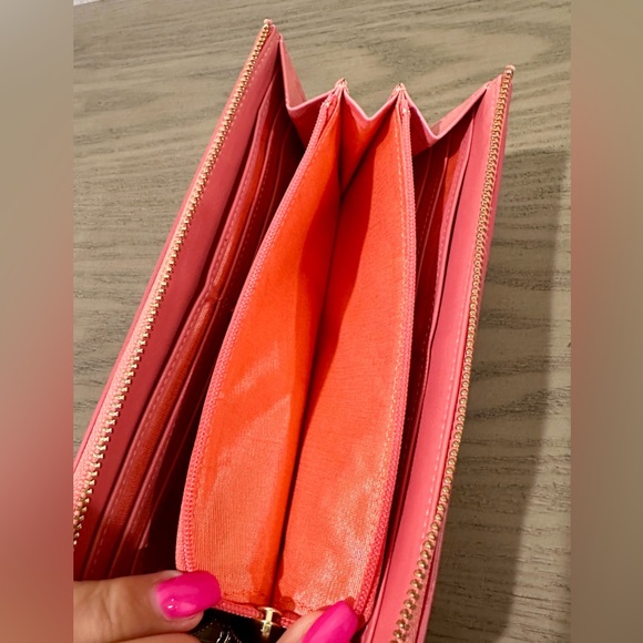 Lanvin En Bleu Sparkle Zip Around Wallet - Picture 13 of 16